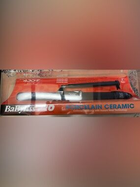 Babyliss Pro porcelain ceramic 1” curling iron- new